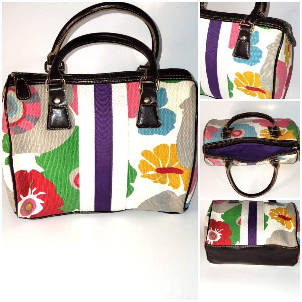 Victoria Secret Floral Speedy Handbag